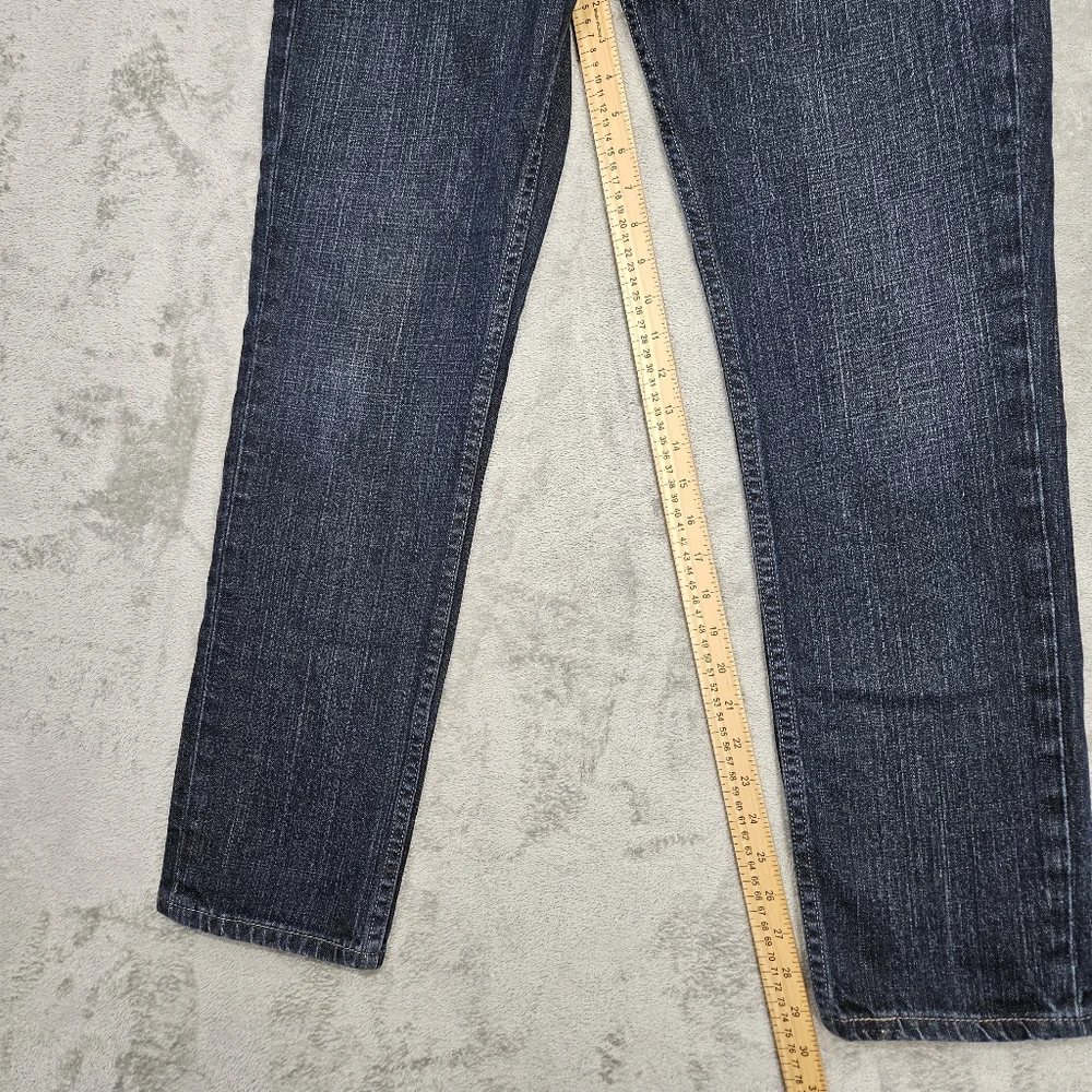 Levi’s Mens 511 Dark Wash Denim Jeans Classic 5-Pocket Jeans Straight Leg 33/30